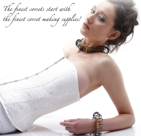 corset making storefront banner