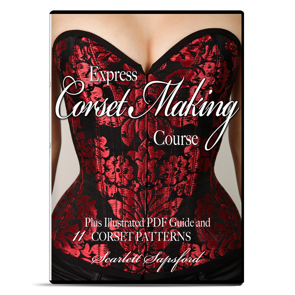 How to Make a Leather Corset - Tutorial and Pattern Download 