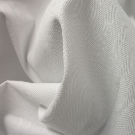 Coutil Corset Fabric White Herringbone 100% Cotton Fabric-by-the-yard or  1/2 YD -  Canada