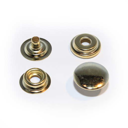 spring snap metal brass button snaps