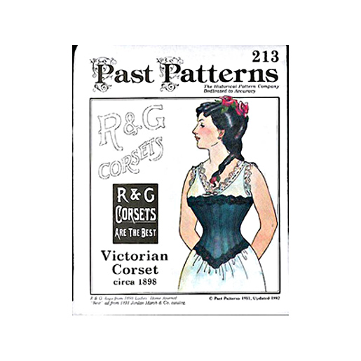 Past Patterns Late Victorian Corset Pattern from CorsetMakingSupplies.com
