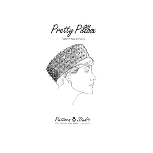 Pretty Pillbox Hat Pattern from