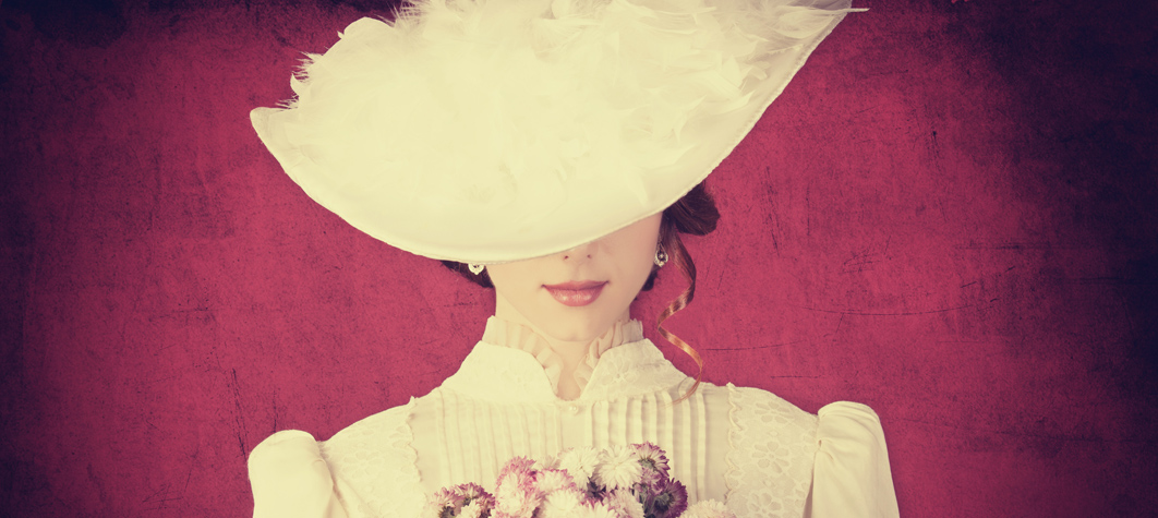 Large brimmed womens hat